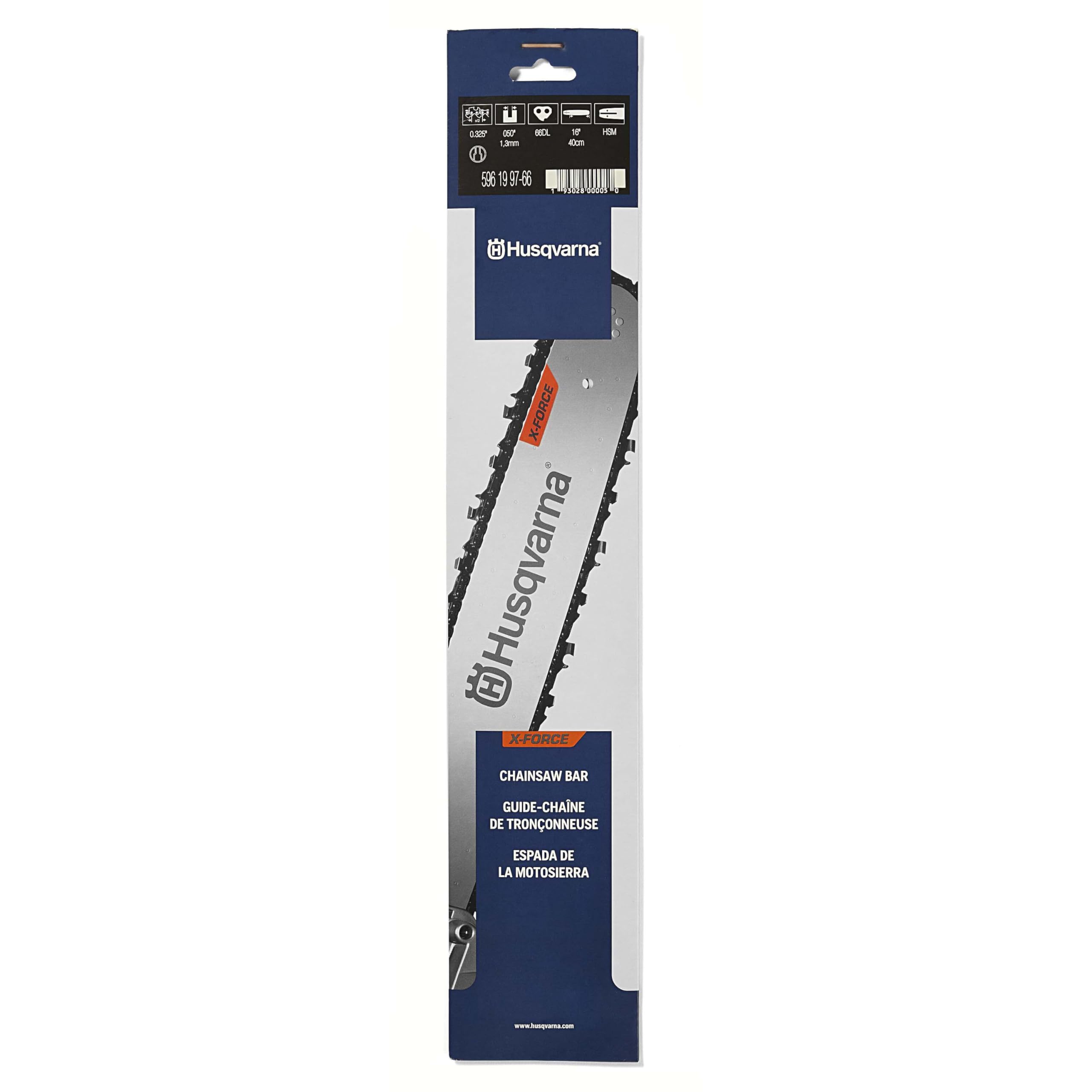 Amazon.com : Husqvarna 596199766 X-Force 16 Inch Chainsaw Bar